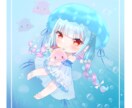 可愛いデフォルメキャラ描きます もちっと可愛く描かせて頂きます イメージ2