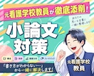 元看護学校教員が小論文の入試対策をします 医療系・看護学校受験の小論文対策をしましょう！ イメージ1