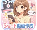 ショート動画作成｜SNS用シンプル編集承ります TikTok・リール・Shorts対応｜カット・テロップOK イメージ1