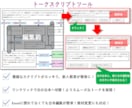 電話営業の台本をボタン切替出来るようにします ワンクリックで次の台本(トークスクリプト)へ切替！ イメージ1