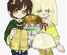 キャラクターイラスト制作します きらしゅわで重厚感もある色味煌めくようなデザインを描きます。 イメージ5