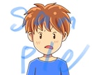 可愛いイラスト(表情差分)5点セット描きます 動画用、その他シンプルで可愛いイラスト描きます。 イメージ8