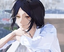 厚塗り 腰上イラスト描きます ハイコントラストで雰囲気のある作品が得意です イメージ1