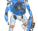 ミリタリーイラスト、メカデザイン描きます キャラクターデザイン、挿絵、サムネイル等、お任せください イメージ6