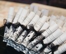 席次表デザインデータ作成します リボンで筒状にできる、高級感のある上品なデザイン イメージ2