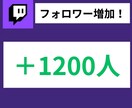 Twitchのフォロワーを増やします 注目度をあげて、収益化への第一歩を踏み出しましょう。 イメージ1