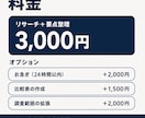 知りたいことをAIで徹底リサーチし資料1枚にします 検索する時間がない方へ。調べる・比較する・要点だけ渡すを代行 イメージ5