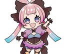 かわいいSD・ミニキャラ描きます アイコン・サムネイル・グッズに！ イメージ4