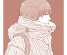 シンプル×繊細な人物イラストを描きます SNSアイコン・プレゼント用等お気軽にご相談ください＾＾ イメージ4