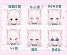 Live2Dモデル制作イラストから一括で制作します イラストの魅力を、そのまま動きへ イメージ4