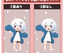 ２つの絵柄から選べるミニキャライラストお描きします 商用利用可！とりあえずのイラストが欲しい人向け！ イメージ3