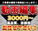 最短即日!!高品質、低単価で動画編集致します 継続依頼大歓迎!!確かな品質をお約束致します。 イメージ1