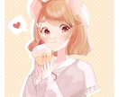 かわいいアイコンイラストお描きします Twitter、インスタ、YouTubeなどに使えます♪ イメージ1
