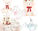 シンプルでオシャレな小物イラスト描きます 商用◎！挿絵やちょっとしたスペースに！画面をよりオシャレに！ イメージ2