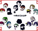ディフォルメやミニキャラ描きます カッコイイも可愛いも目に痛い色も！ イメージ5