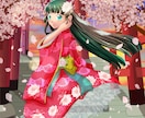 一枚絵、歌ってみたサムネ等お描きします あなただけの一枚をお届けします イメージ2