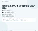 今ある求人票を応募者目線で読みやすく改善します 求人1職種をリライト｜仕事内容・魅力・応募前の不安を整理 イメージ3