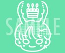 似顔絵、SNSアイコン作成致します シンプルで使いやすい似顔絵イラストを提供致します。 イメージ4