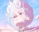商用可！綺麗なイラスト、POPなイラスト描きます アイコン、サムネイルなど、ご要望に沿って描かせて頂きます！！ イメージ3