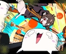 抽象的な想いを自身の作風で視覚に落とします 他のイラストと違ったテイストが欲しい方は特におすすめです。 イメージ4