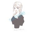 綺麗系、ふんわり可愛い系イラストお描きします 商用可！お写真を元に、イメージに合わせてお描きします。 イメージ1