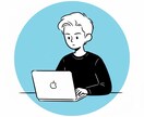 シンプル◆おしゃれ線画イラストアイコン作ります SNS利用可◇修正無料◆即日〜7日以内に仕上げ◇ イメージ3