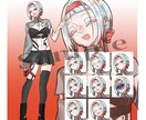 TRPG等で使用する立ち絵を作成します 自分だけの立ち絵で素敵な思い出に！ イメージ10