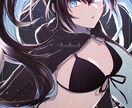 クールな女の子イラスト描きます 東京芸大卒の確かな腕前で、魅力的なイラストを描きます イメージ2