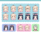 Vモデルをイラスト〜モデリングまで全制作いたします 破綻なく高可動＆高クオリティなLive2Dモデリング イメージ4
