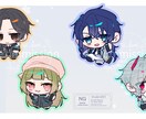 もちもちゆるデフォルメ絵描きます グッズ制作や鑑賞、プレゼントなどに！ イメージ2