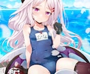 かわいいキャライラスト（萌え系、SD系）描きます ☆現役デザイナーがキャライラスト制作します！☆ イメージ4