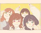 あなた好みの似顔絵描きます ○アイコンやプレゼントにも！○思い出の写真をイラストに* イメージ5
