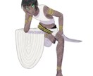 TRPG等に使える立ち絵、お描きします 短納期も応相談！ 個性溢れるイラストをご提供します！ イメージ1