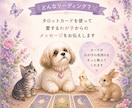 アニマルタロットでわが子の気持ちを読み解きます カードを使って愛するわが子からのメッセージをお伝えします イメージ2