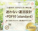 3ヶ月の追い風設計を作ります 迷いを減らす3ヶ月設計＋PDF付 イメージ1