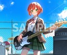 可愛い女性キャラの立ち絵・一枚絵を制作します 歌ってみた/配信サムネなど、構図やキャラデザから相談OK イメージ10
