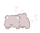 可愛い動物たち描きます ちょっと丸めなかわいい動物 雰囲気が気に入った方ぜひどうぞ イメージ3