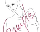 SNSで活動されてる方のなどのイラストを描きます 他の人は持っていない貴方だけのアイコンをお描きします。 イメージ2