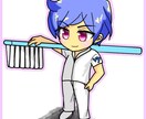 イラストでワクワクをお届けいたします ちびキャラが得意現役歯科衛生士 イメージ2
