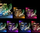 キラキラなコンセプトロゴ作成致します 自分達だけのキラキラでcoolでcuteなロゴ作成致します イメージ1
