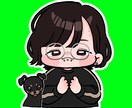 もちもちしたイラスト描きます 「大好き」を詰めた理想の似顔絵を描きます イメージ1