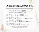 オリジナルロゴを活かした包装紙を制作します ロゴを送るだけでおしゃれ包装紙に！ イメージ2