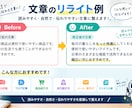 AIを使って文章を読みやすく整えます SNSやブログなどの文章を自然に読みやすく編集 イメージ2