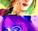 様々な用途・絵柄に対応可能◎イラスト作成いたします 人物(美少女、美少年)・動物・植物、大得意です！！！ イメージ3