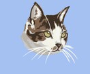 ペットのお気に入りの一枚をイラストにします おしゃれで愛着のわくイラスト・アイコンが欲しい方へ☆ イメージ3