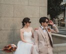 全国どこでもロケーション前撮り撮影をします 写真や動画、ドローンを活用したウェディング撮影をします イメージ1