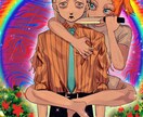 商用ok　少しダークな一枚絵描きます リアル寄りだけどリアルすぎないイラストが得意です！！ イメージ10