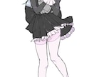 平成感のある絵柄で女の子描きます 平成感のある絵柄、ロリっぽい女の子が好きですが男性も描けます イメージ3