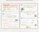 Canvaでチラシ制作します １面４０００円！修正５回まで無料！ イメージ2