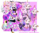 IRIAM向け！！立ち絵作成します あなたも今日からVtuber・Vライバー！！ イメージ3